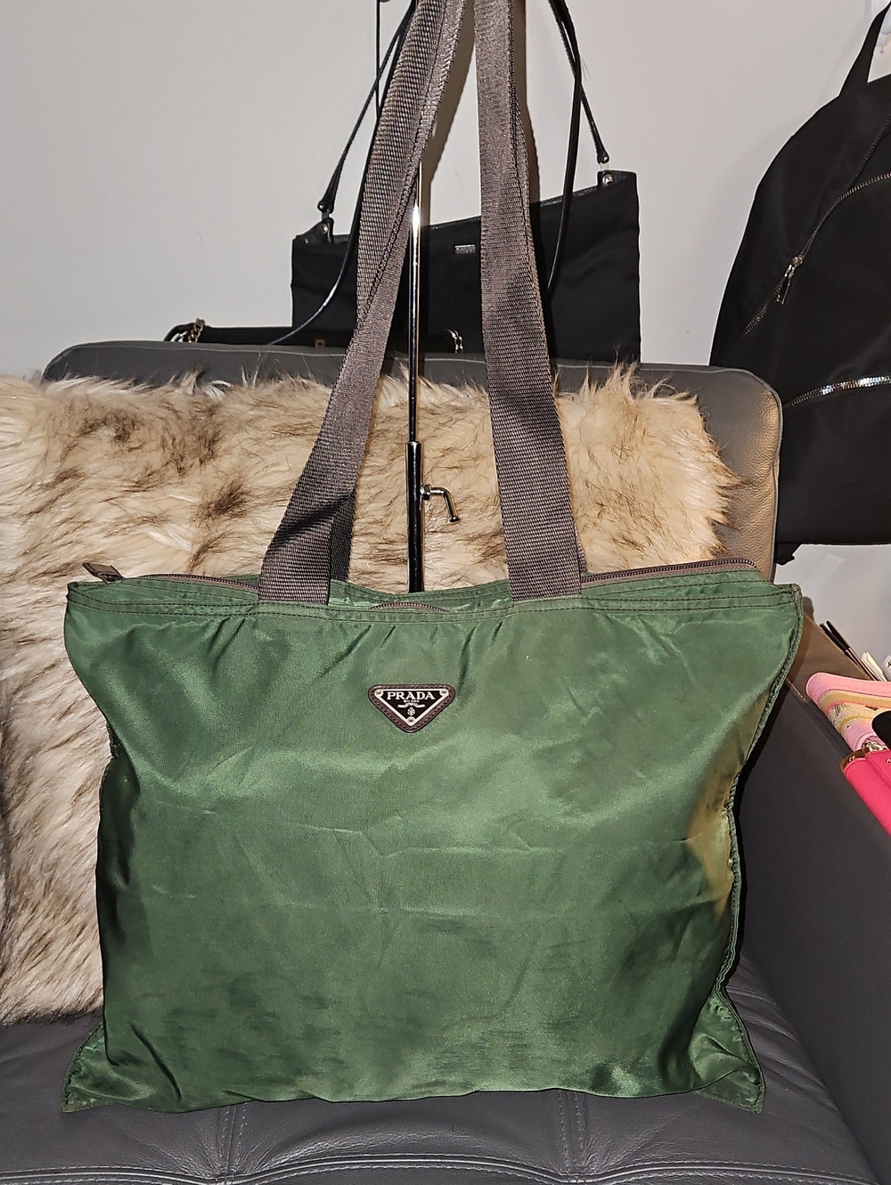 Prada Nylon Tote Bag